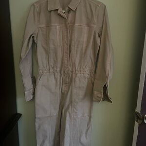 Utility Jumpsuit in Khaki